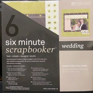 Wedding Scrapbook 12x12 Kit New